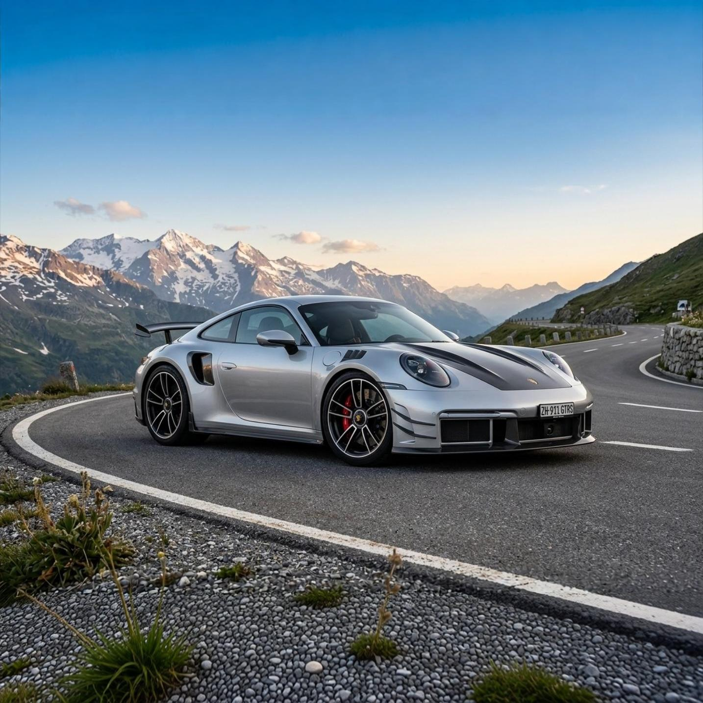 Porsche 911 992 Turbo S Carbon Fibre Aero Kit