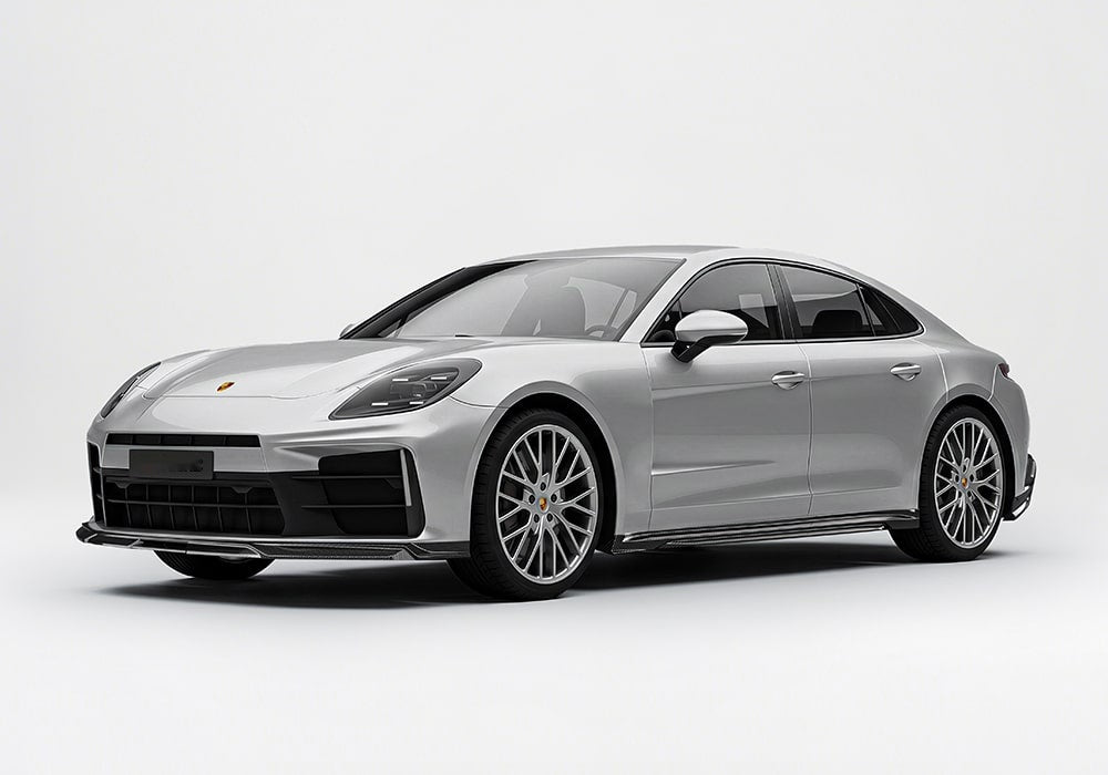 Porsche Panamera 971.2 Carbon Fibre Aero Kit - front splitter, side skirts, rear diffuser and spoiler