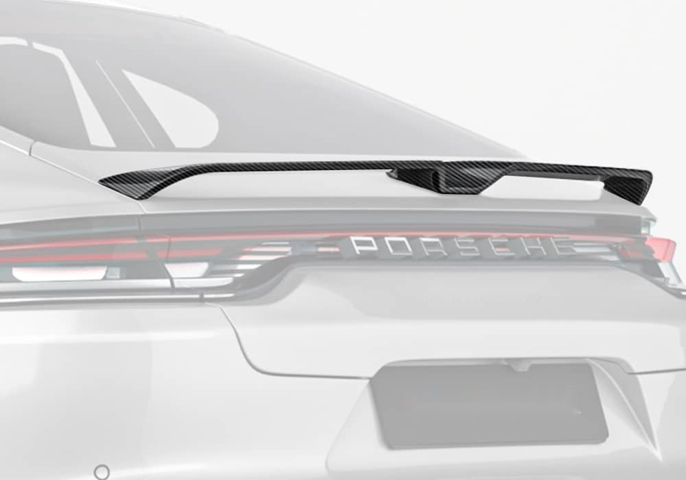 Porsche Panamera 971 Carbon Fibre Rear Spoiler - aerodynamic OEM-grade fitment upgrade
