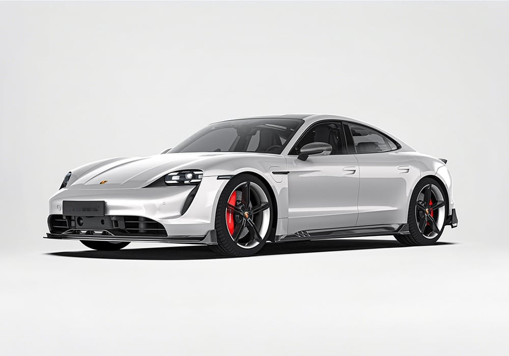 Porsche Taycan Carbon Fibre Full Aero Kit - complete styling and aerodynamic upgrade