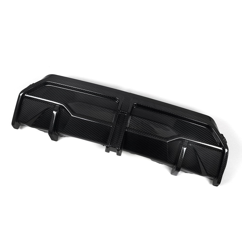 BMW 2 Series G42 Prepreg Carbon Fibre Centre Diffuser - aggressive rear styling upgrade