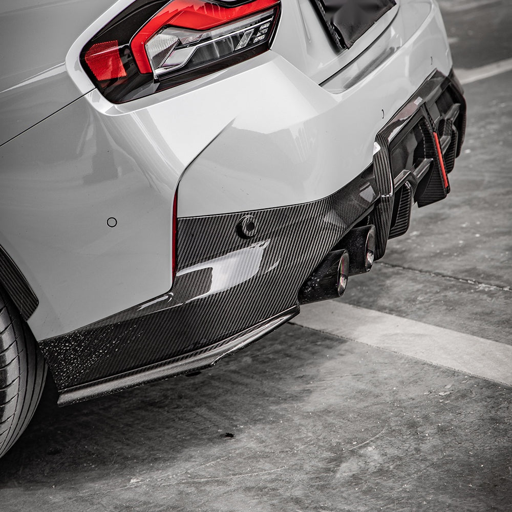 BMW 2 Series G42 Prepreg Carbon Fibre Side Diffuser - OEM+ fitment M Sport upgrade