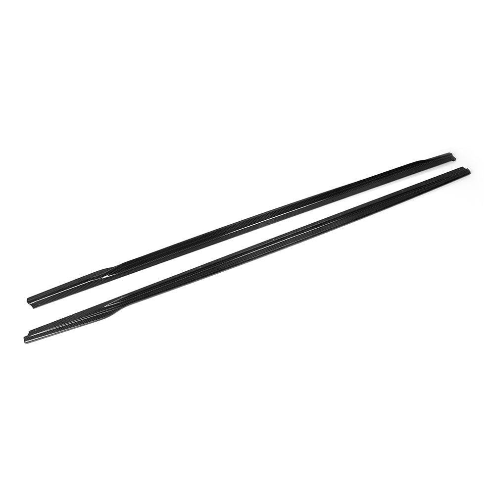 BMW 2 Series G42 Prepreg Carbon Fibre Side Skirts - gloss finish OEM fitment upgrade