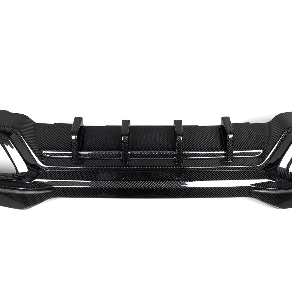 BMW 8 Series G16 Prepreg Carbon Fibre Rear Diffuser - aggressive OEM-fit upgrade