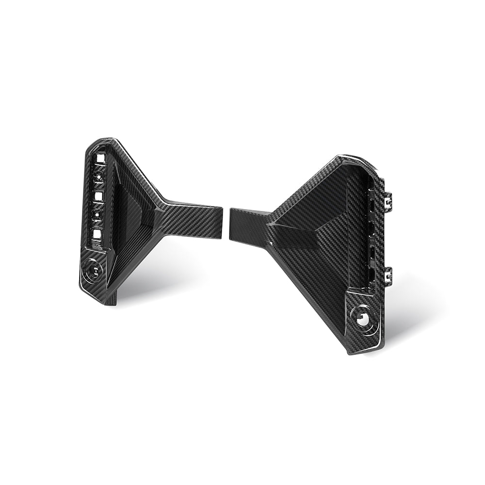 BMW M2 G87 Prepreg Carbon Fibre Rear Bumper Inserts - aggressive track-inspired upgrade
