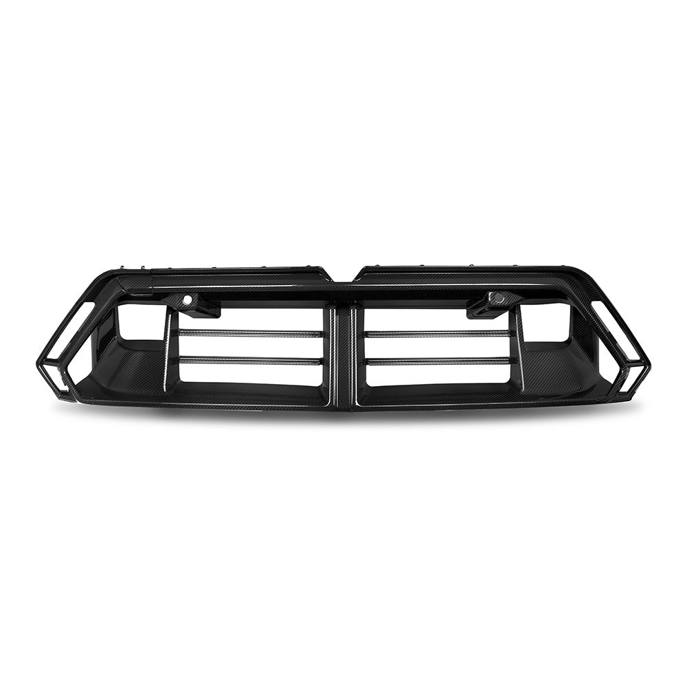 BMW M5 G90 Prepreg Carbon Fibre Front Lower Grille - aggressive OEM-style upgrade