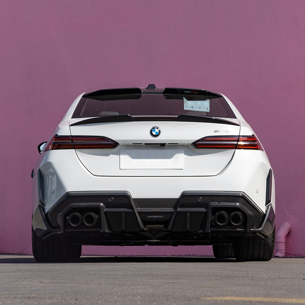 BMW M5 G90 Prepreg Carbon Fibre Roof Spoiler - lightweight OEM+ aerodynamic upgrade