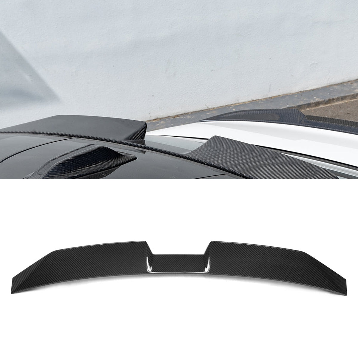 BMW M5 G90 Prepreg Carbon Fibre Roof Spoiler - lightweight OEM+ aerodynamic upgrade