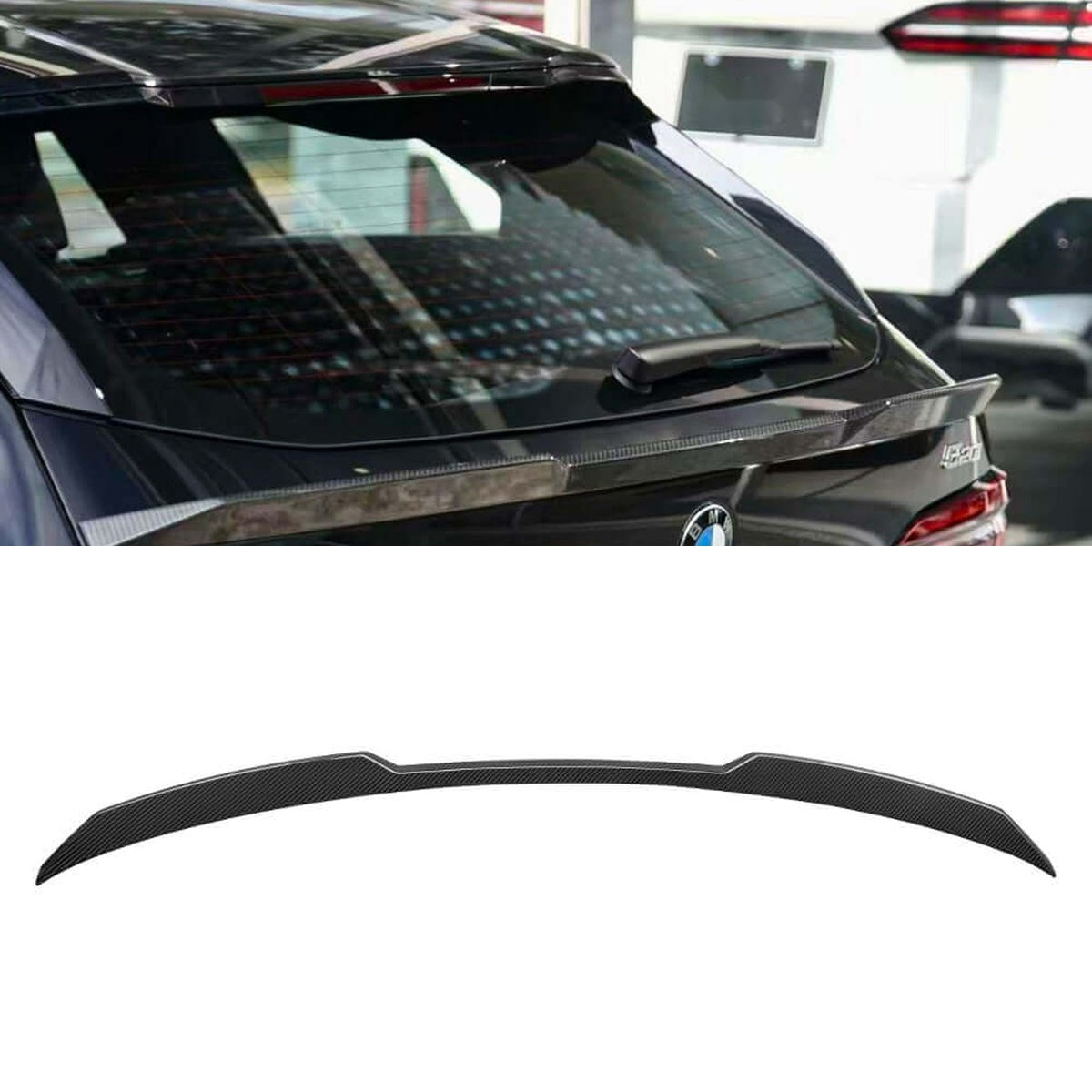 BMW M5 G99 Prepreg Carbon Fibre Rear Spoiler - lightweight touring boot lid upgrade