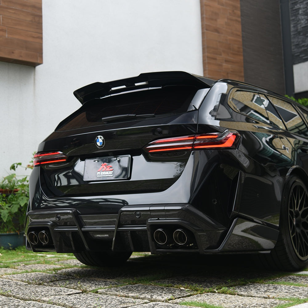 BMW M5 G99 Prepreg Carbon Fibre Top Spoiler - aggressive roofline upgrade for M5 Touring