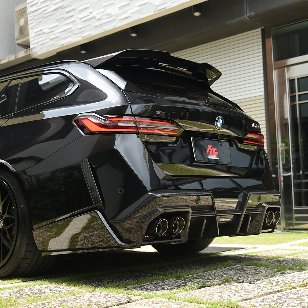 BMW M5 G99 Prepreg Carbon Fibre Top Spoiler - aggressive roofline upgrade for M5 Touring