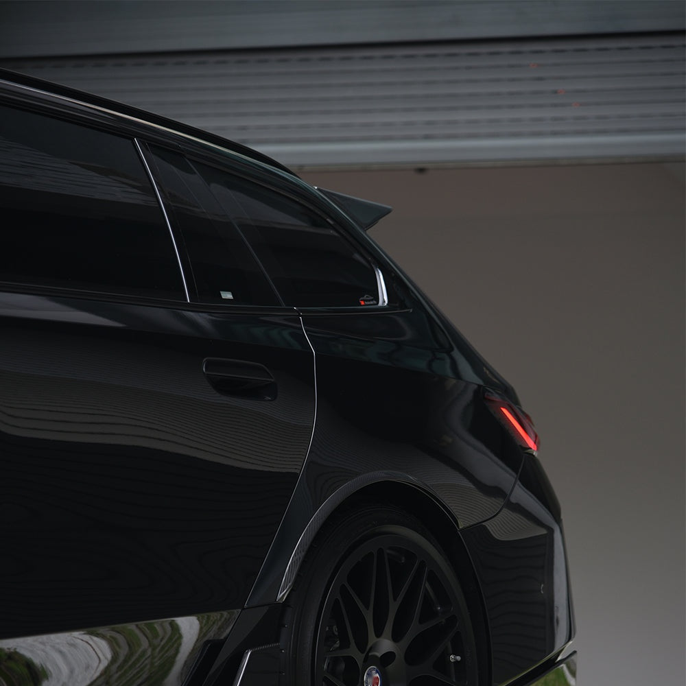 BMW M5 G99 Prepreg Carbon Fibre Top Spoiler - aggressive roofline upgrade for M5 Touring