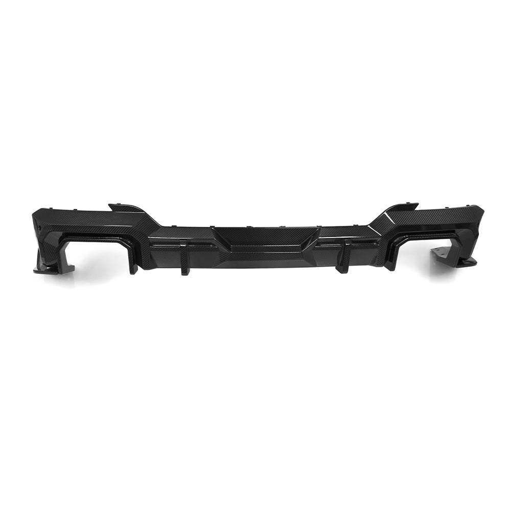 BMW X3 G01 LCI Carbon Fibre Rear Diffuser - prepreg gloss finish precision fitment