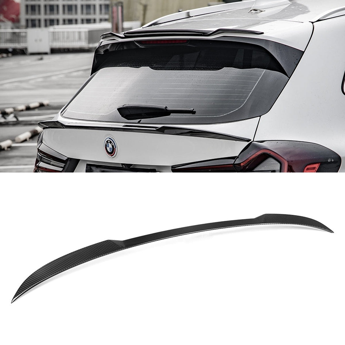 BMW X3 G01 Prepreg Carbon Fibre Rear Spoiler - gloss finish OEM fitment upgrade