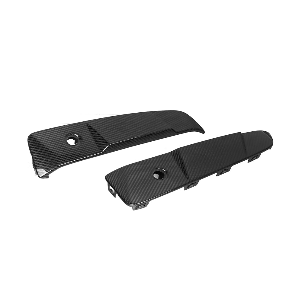 BMW X3 G45 Prepreg Carbon Fibre Rear Bumper Inserts - OEM fitment aggressive styling upgrade