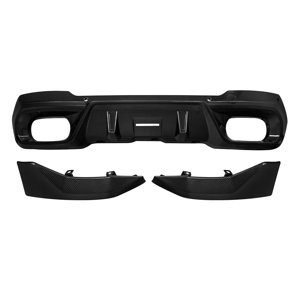 BMW X3 G45 Prepreg Carbon Fibre Rear Diffuser - OEM fitment aerodynamic upgrade