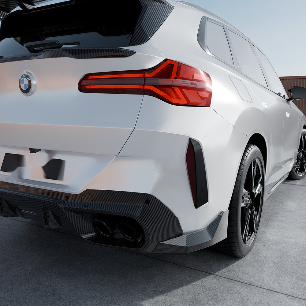 BMW X3 G45 Prepreg Carbon Fibre Rear Diffuser - OEM fitment aerodynamic upgrade