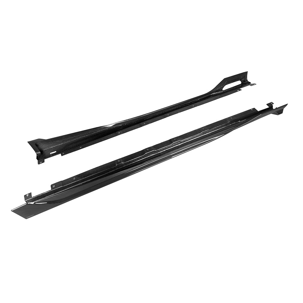 BMW X3 G45 Prepreg Carbon Fibre Side Skirts - OEM fitment aerodynamic upgrade
