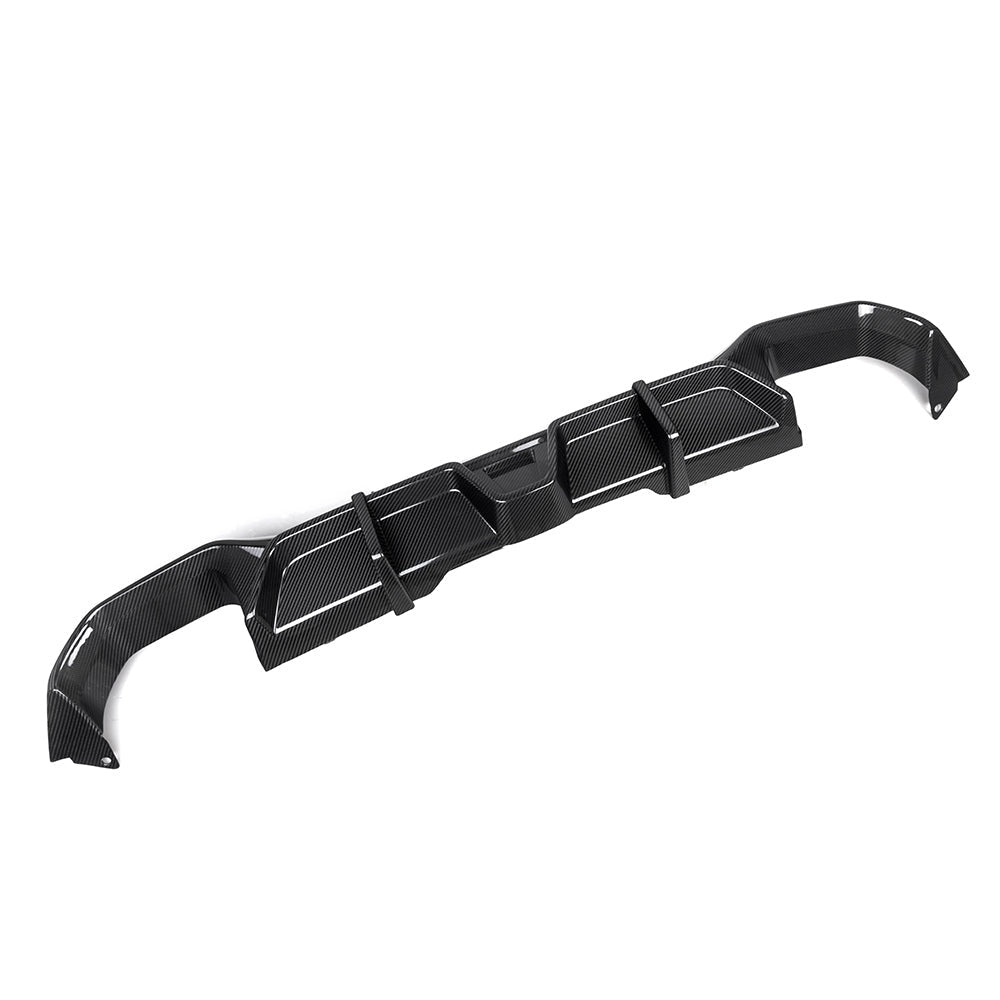BMW X4 G02 Facelift Carbon Fibre Rear Diffuser - prepreg dry carbon aerodynamic upgrade