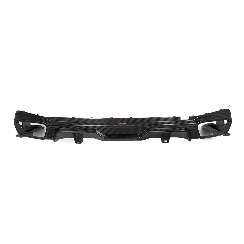 BMW X5 G05 Prepreg Carbon Fibre Rear Diffuser - gloss OEM fitment upgrade