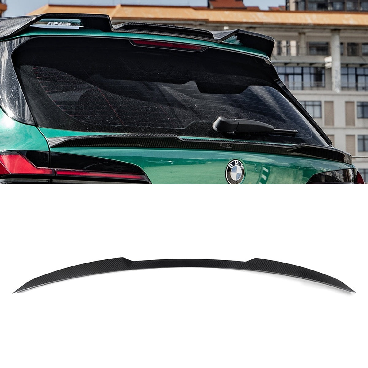 BMW X5 G05 Prepreg Carbon Fibre Rear Spoiler - gloss finish boot lid upgrade
