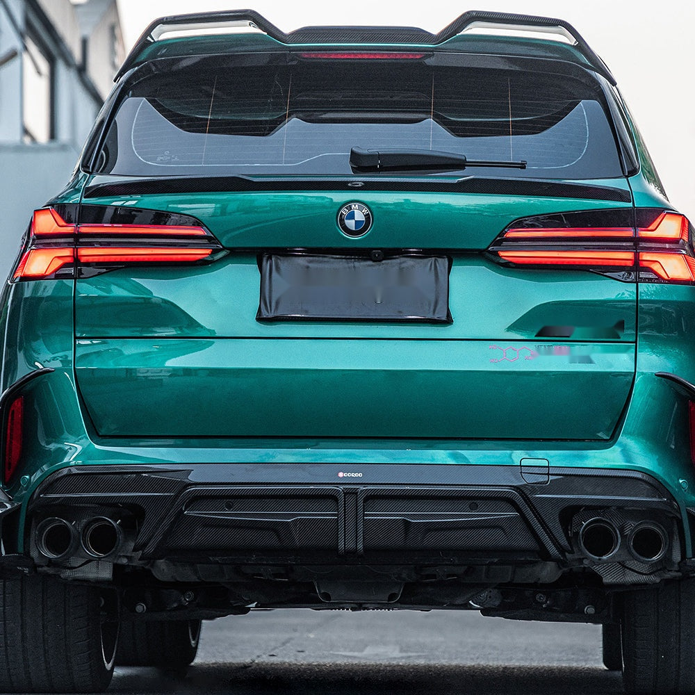 BMW X5M F95 Prepreg Carbon Fibre Rear Diffuser - aggressive OEM fitment upgrade