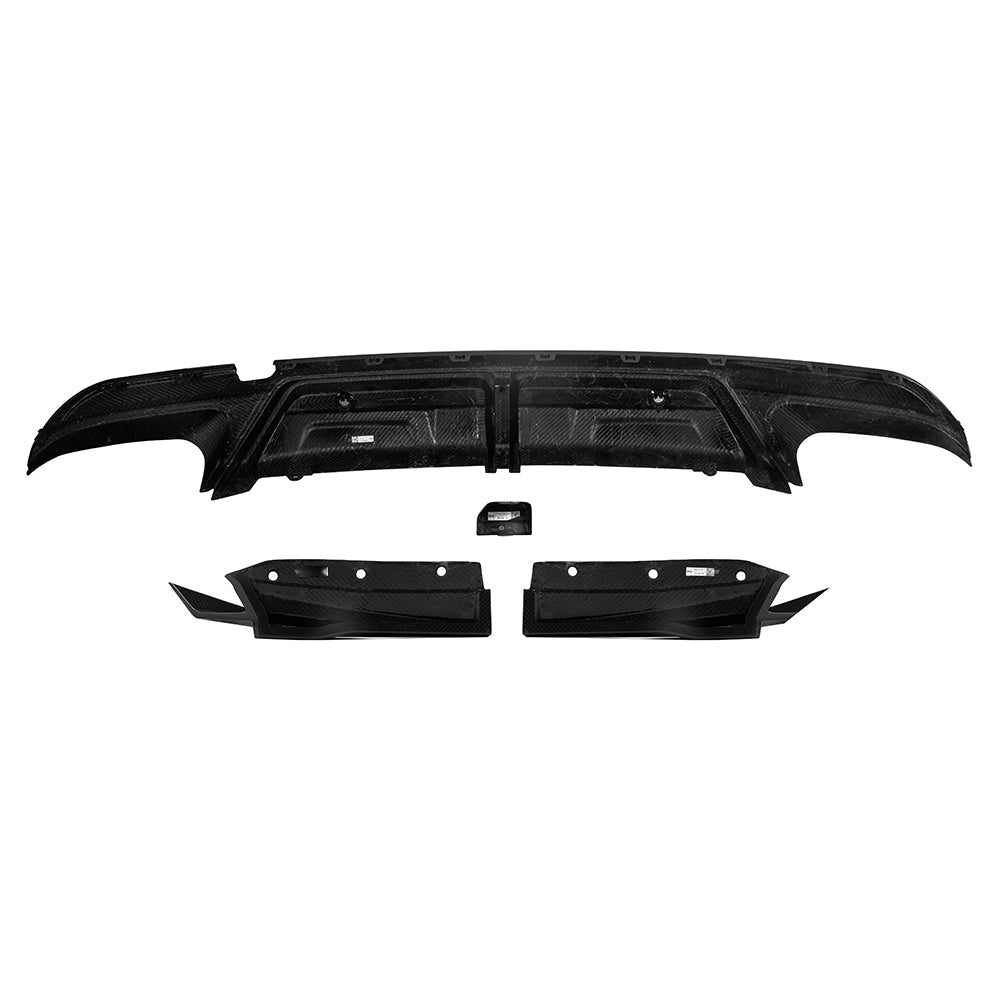 BMW X5M F95 Prepreg Carbon Fibre Rear Diffuser - aggressive OEM fitment upgrade