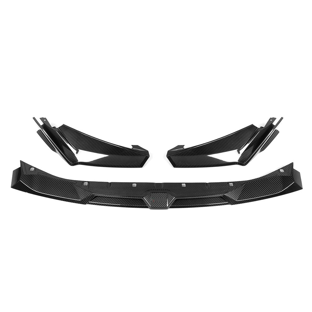 BMW M3 M4 G8x Prepreg Carbon Fibre Front Lip - aggressive aero upgrade for G80 G82