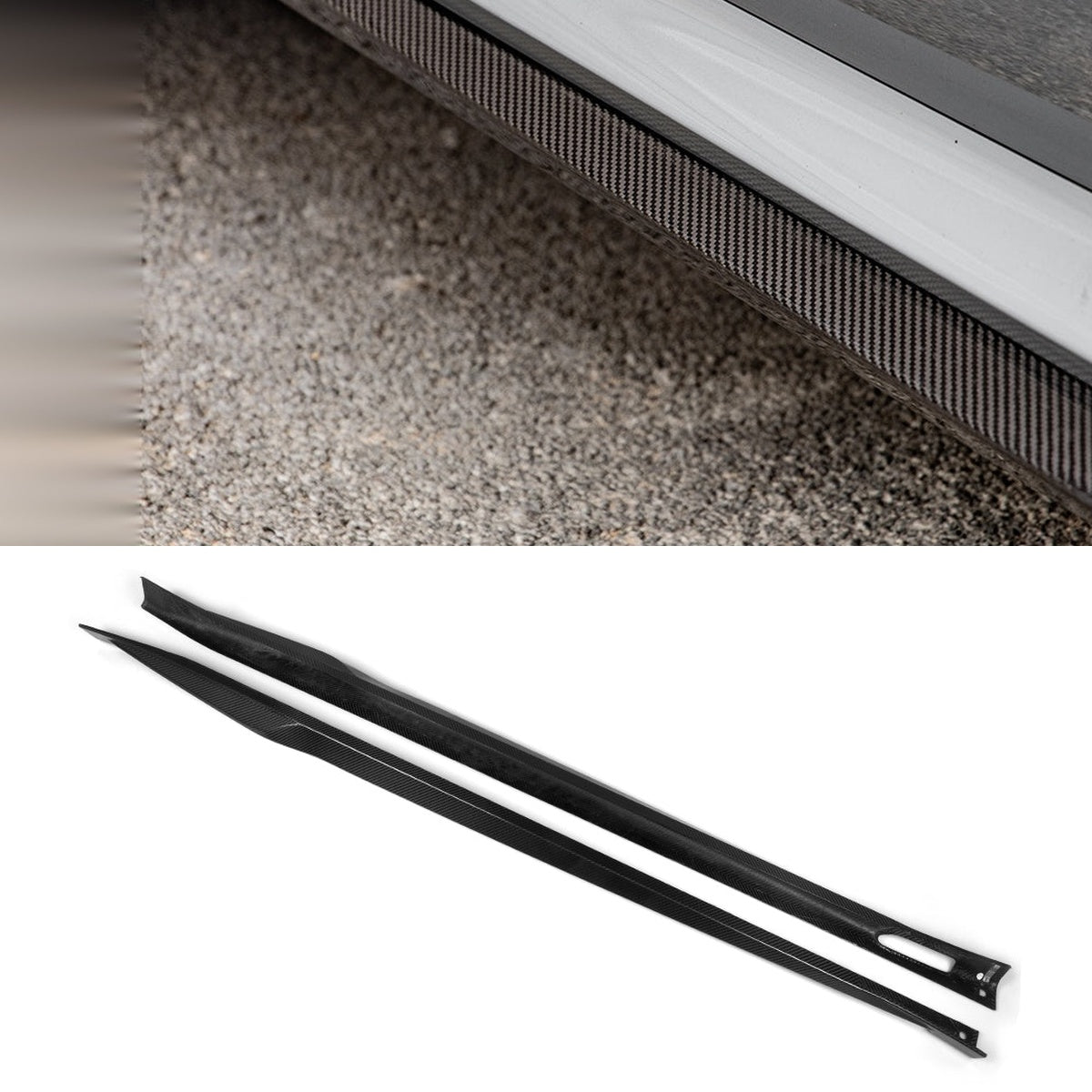 BMW X3M F97 Prepreg Carbon Fibre Side Skirts - OEM fitment track-inspired upgrade