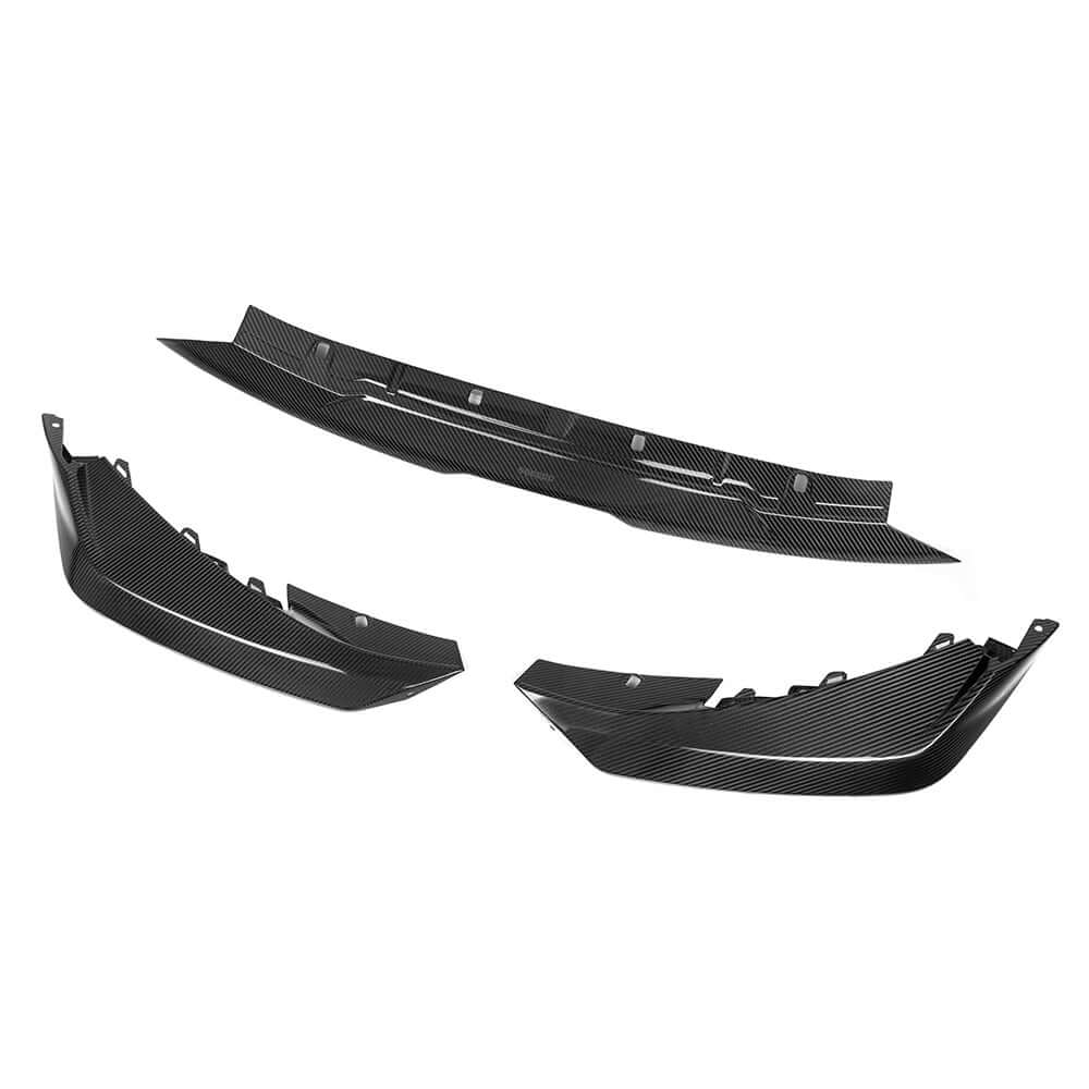 BMW M3 M4 G8x Carbon Fibre Front Lip - prepreg dry carbon aerodynamic upgrade