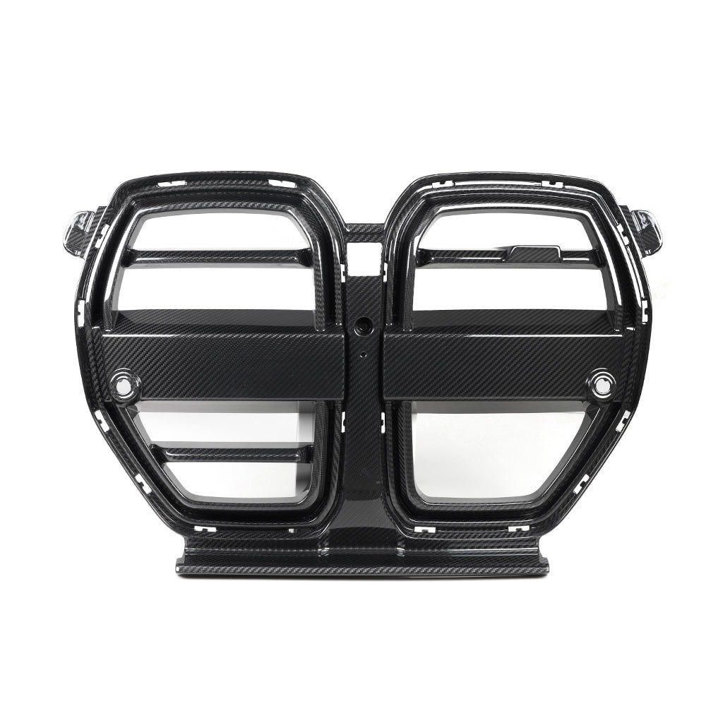 BMW M3 G80 M4 G82 Prepreg Carbon Fibre Front Grille with ACC cutout - OEM fitment upgrade