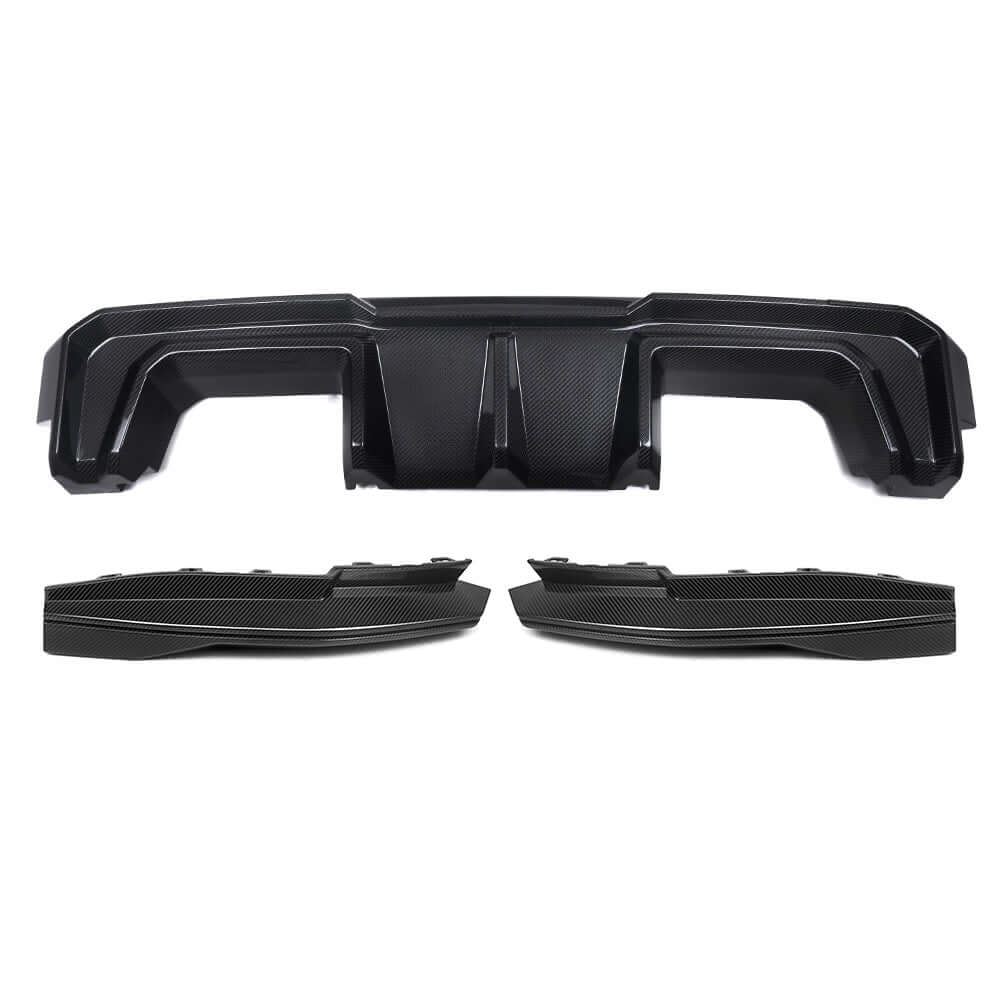 BMW M4 G82 G83 Prepreg Carbon Fibre Rear Diffuser - aggressive aerodynamic track upgrade